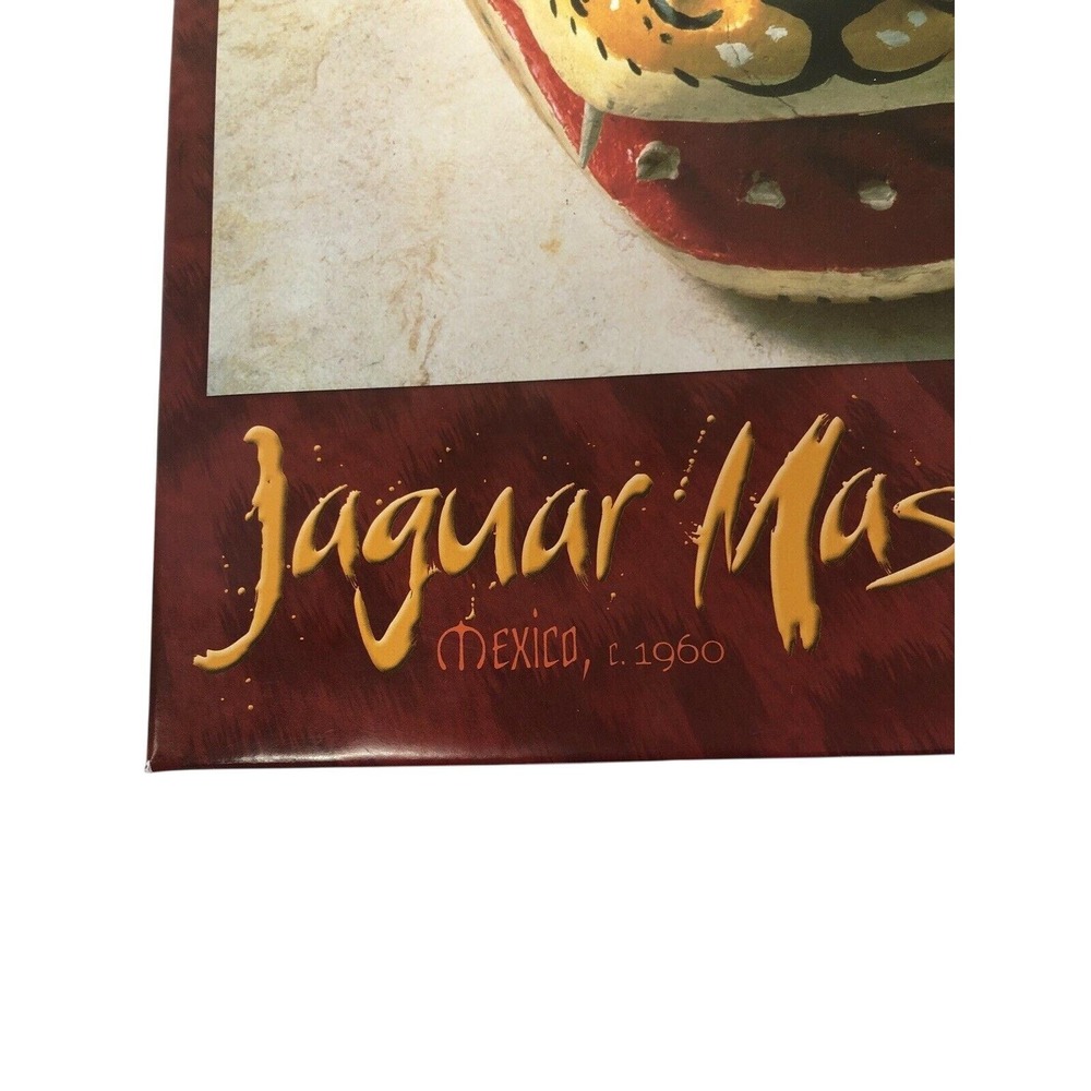 Jaguar Mask Mexico Puzzles 500 Piece Jigsaw Complete 19X19 - Picture 7 of 8